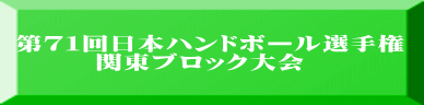 第７１回日本ハンドボール選手権        関東ブロック大会
